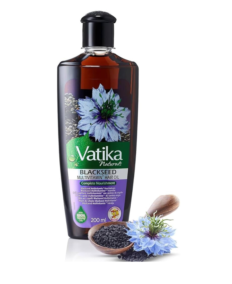Dabur Vatika Ayurveda Herbal Black Seed Enriched Hair Oil