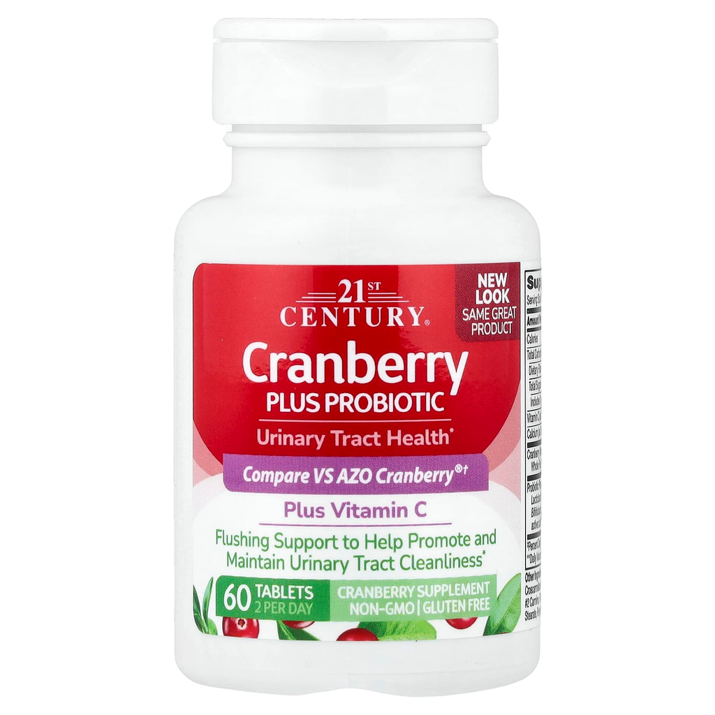 21st Century Cranberry Plus Probiotic