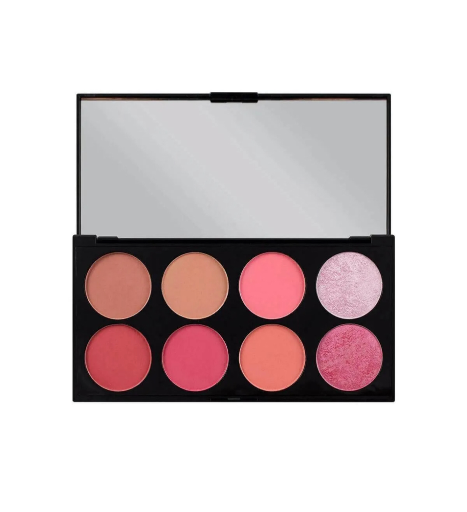 Revolution Ultra Sugar And Spice 8'li Mat Ve Işıltılı Allık Paleti