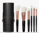 Morphe Rosé Away 6 pic face and eyes travel brush set