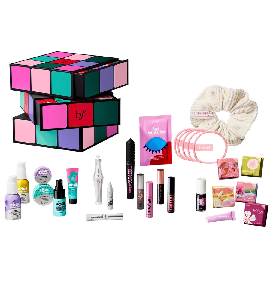 BENEFIT Glam Cube 24-Day Makeup Advent Calendar Gift Set
