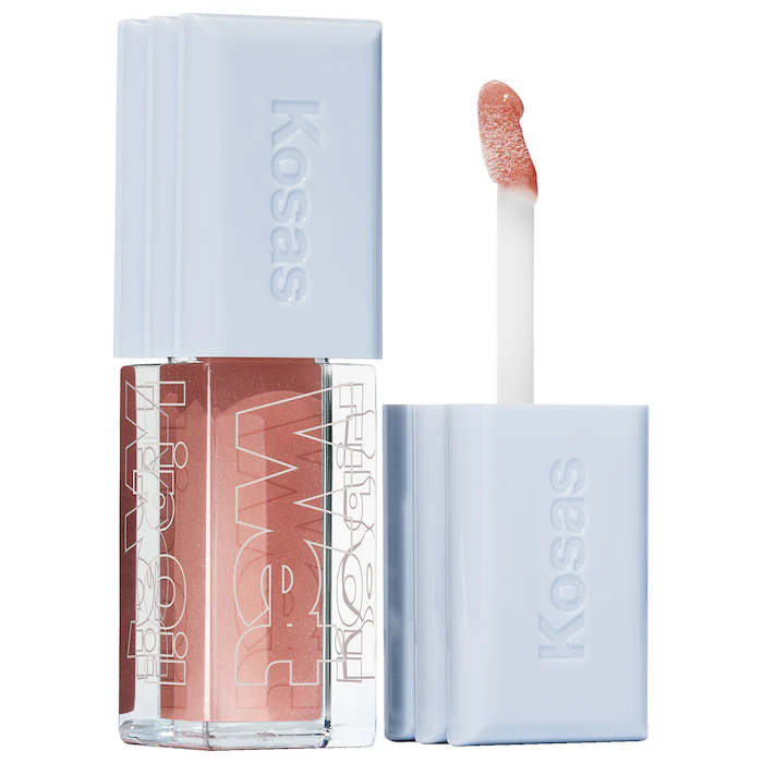 Kosas Wet Lip Oil Plumping Peptide Lip Treatment Gloss