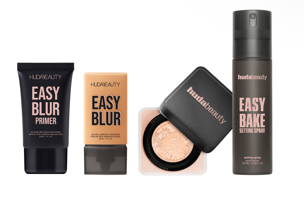 Huda beauty Prime, Blur, Bake & Set Kit