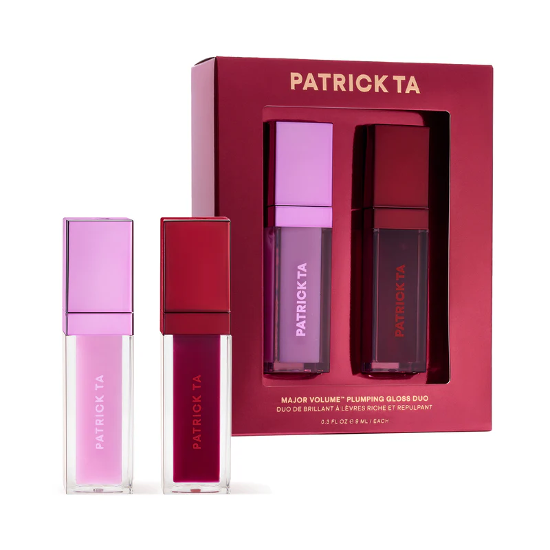 PATRICK TA MAJOR VOLUME PLUMPING GLOSS DUO GIFT - HEADLINER & MAIN STAGE
