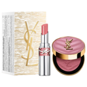 YVES Iconic Pink Make Me Blush & Loveshine Lip Oil Stick Set