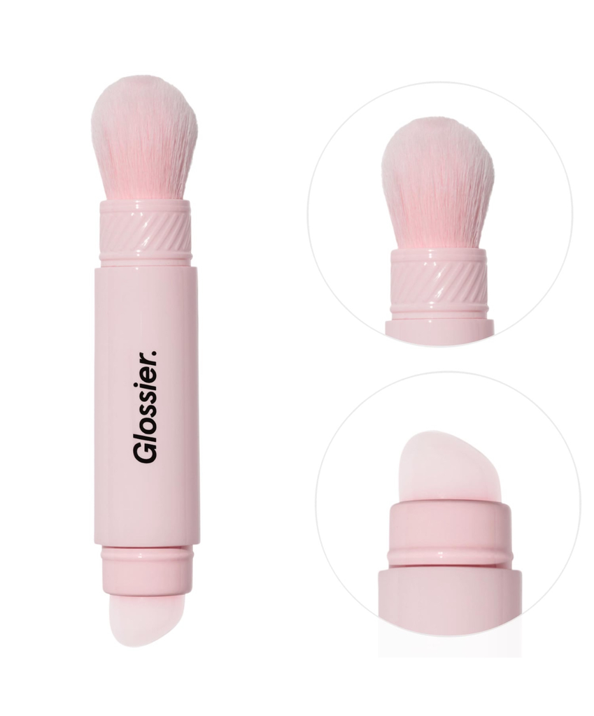 GLOSSIER Cloud Paint Dual-Ended Cheek Blush Brush
