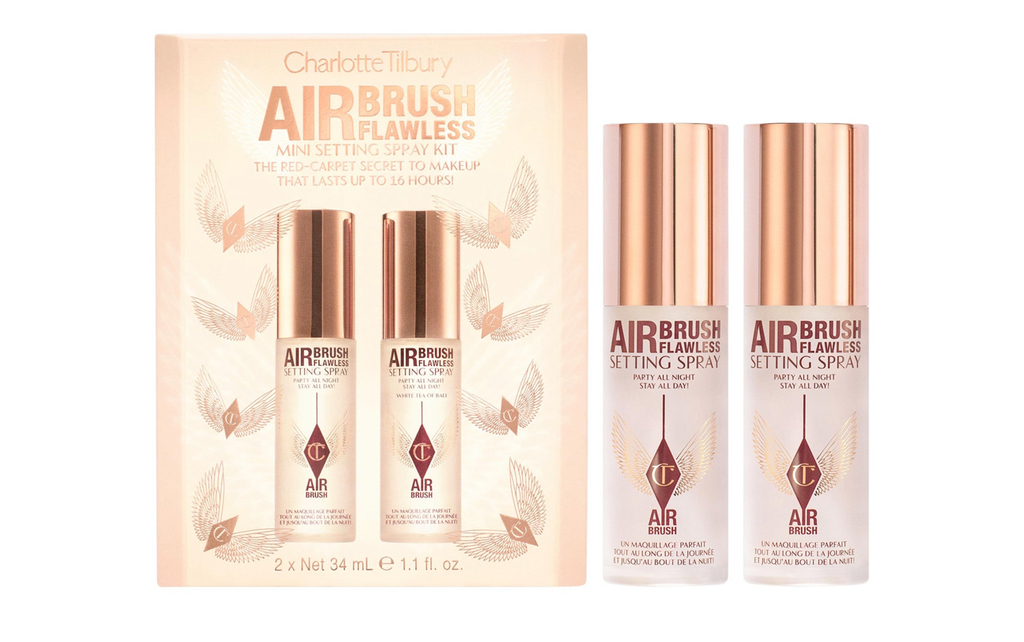 CHARLOTTE TILBURY Mini Airbrush Flawless Setting Spray Duo Gift Set