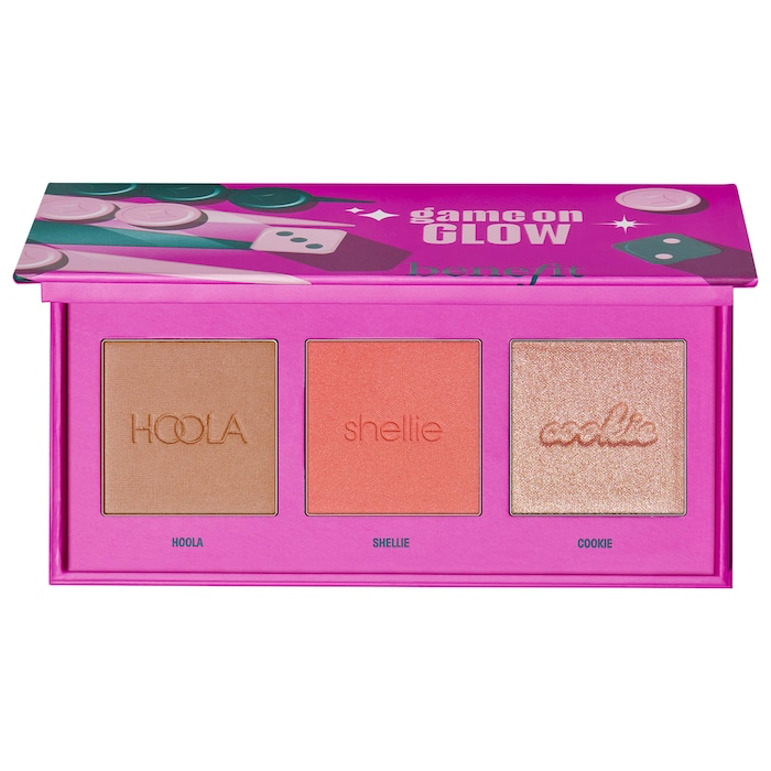 Benefit Mini Game On Glow Bronzer, Blush & Highlighter Palette