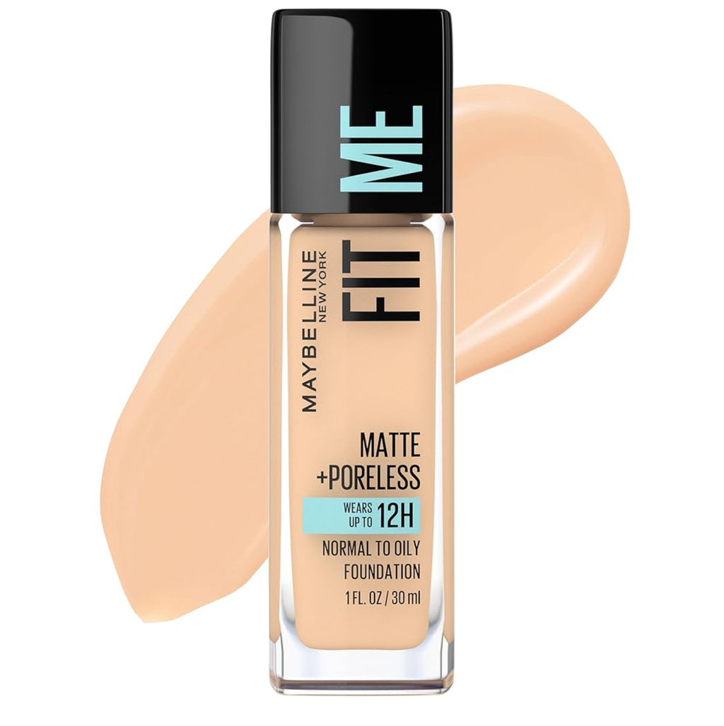 Maybelline Fit Me Matte + Poreless Liquid Oil-Free Foundation