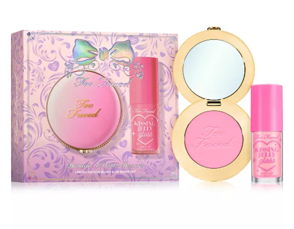 Too Faced Set Dream Limited-Edition Blush & Lip Gloss