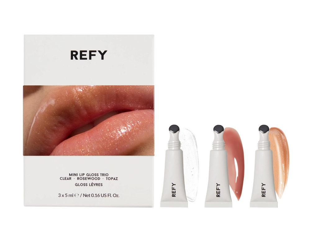 REFY Mini Lip Gloss Trio Gift Set
