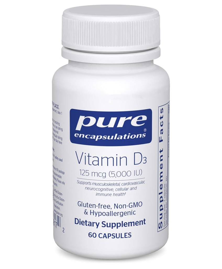 Pure Encapsulations Vitamin D3 125 mcg
