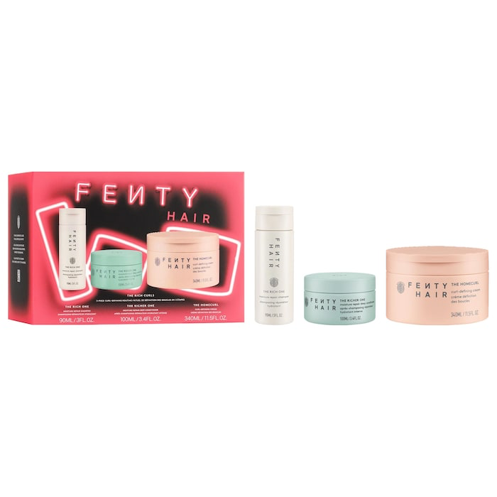 Fenty Beauty by Rihanna  The Rich Curls 3-Piece Curl-Defining Hair Gift Set