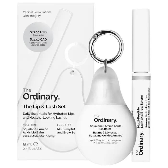 The Ordinary The Lip & Lash Set