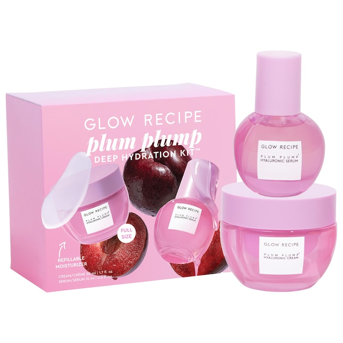 Glow Recipe  Plum Plump Deep Hydration Skincare Gift Set