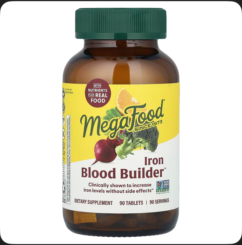 MegaFood Iron Blood Builder (60 counts)