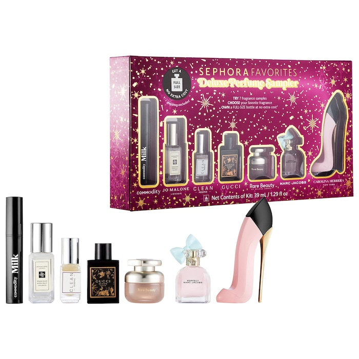Sephora Favorites  Holiday Deluxe Perfume Sampler Set w/ Redeemable Voucher