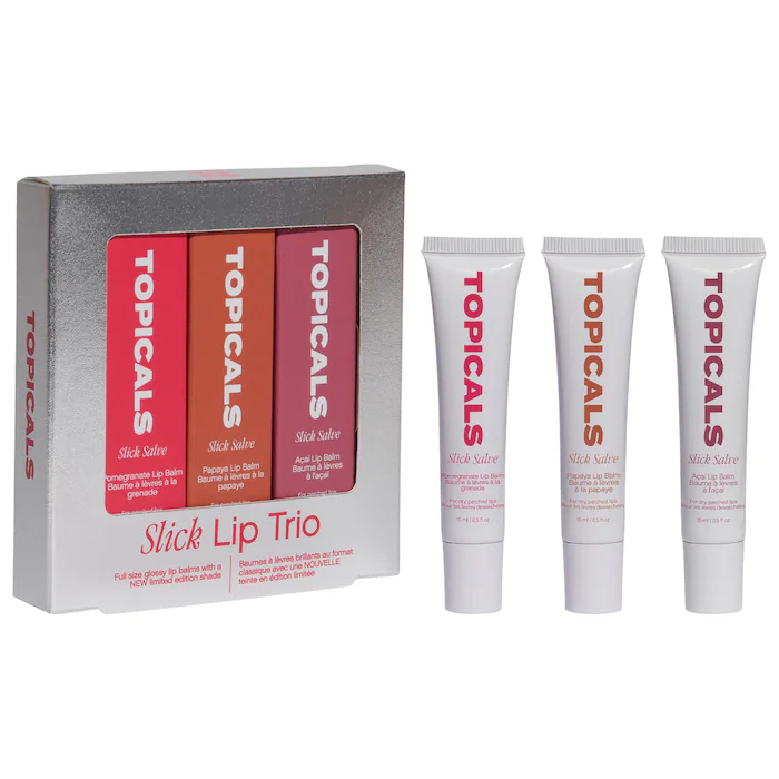 Topicals  Slick Salve Glossy Lip Balm Trio