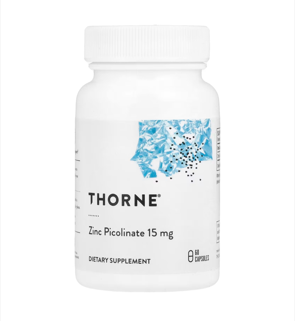 Thorne Zinc Picolinate  (60 count, 15mg)