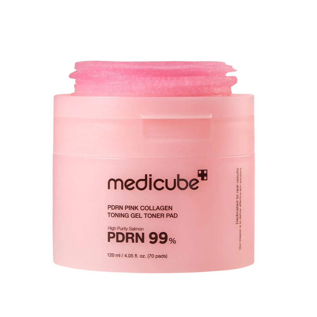 medicube - PDRN Pink Collagen Toning Gel Toner Pad