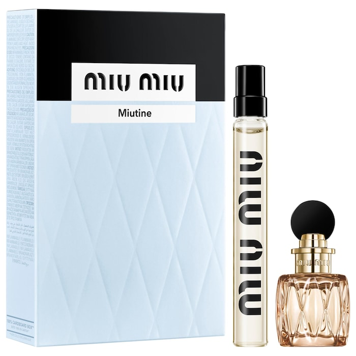 Miu Miu  Mini Miutine Eau De Parfum Perfume Duo Gift Set