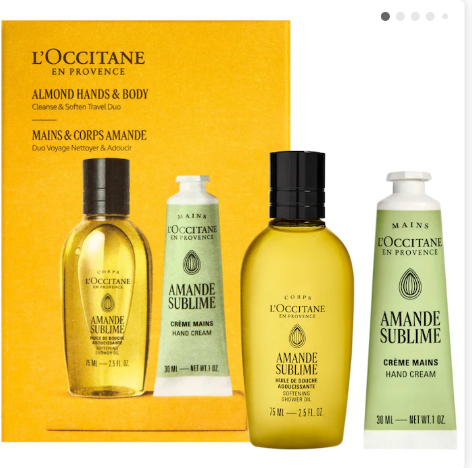 L'Occitane almond body&hand gift