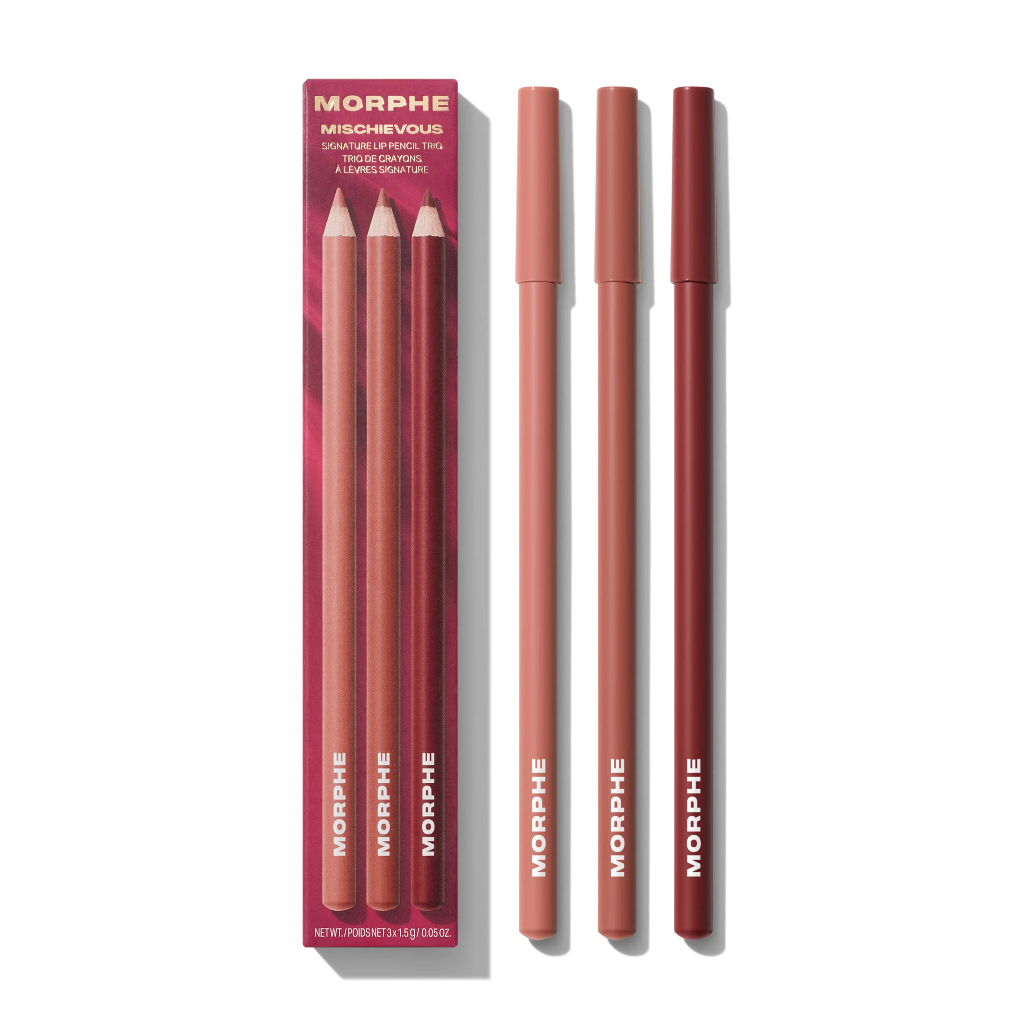 MORPHE MISCHIEVOUS SIGNATURE LIP PENCIL TRIO