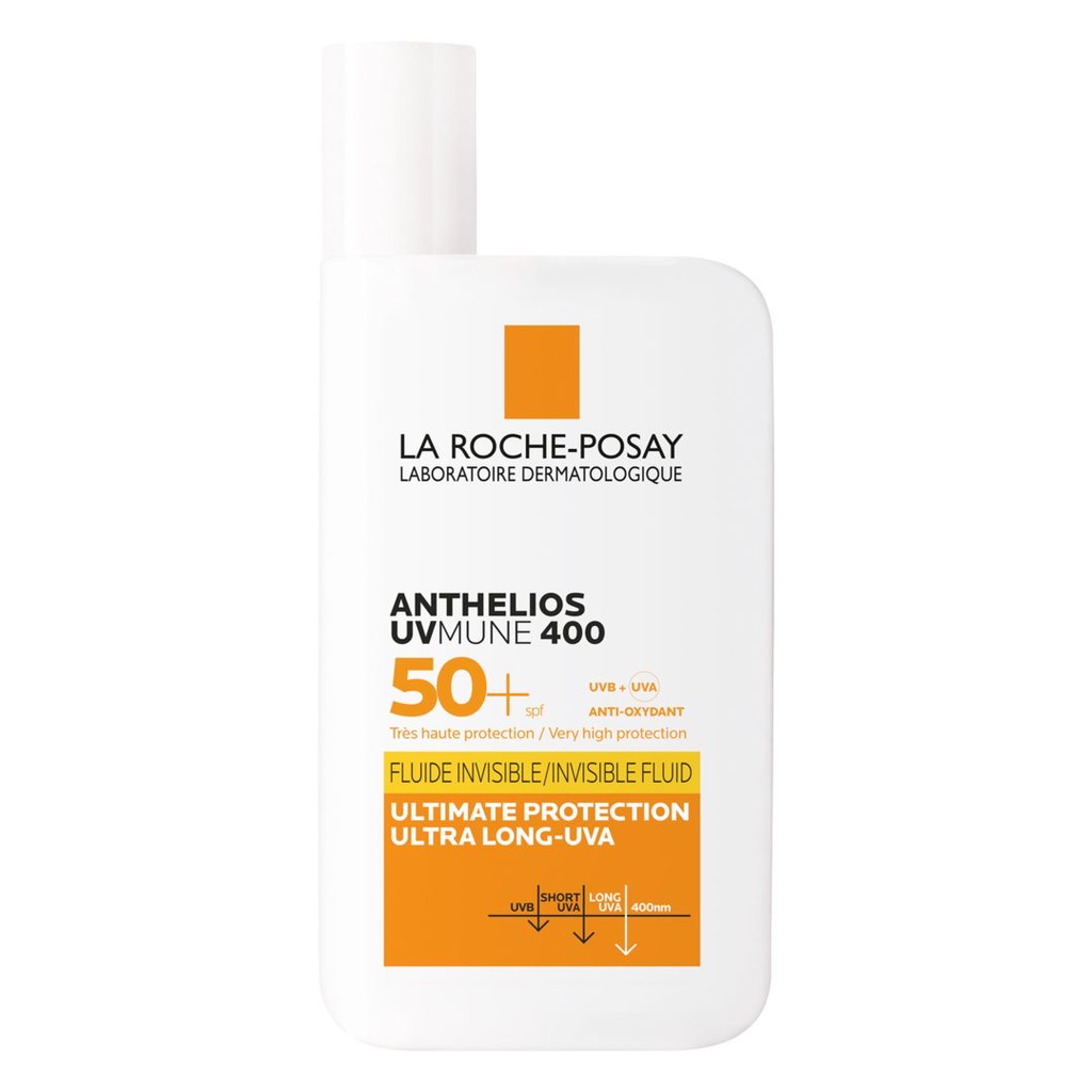 La Roche Posay Anthelios Uvmune 400 Invisible Fluic Spf50+ Facial Sunscreen