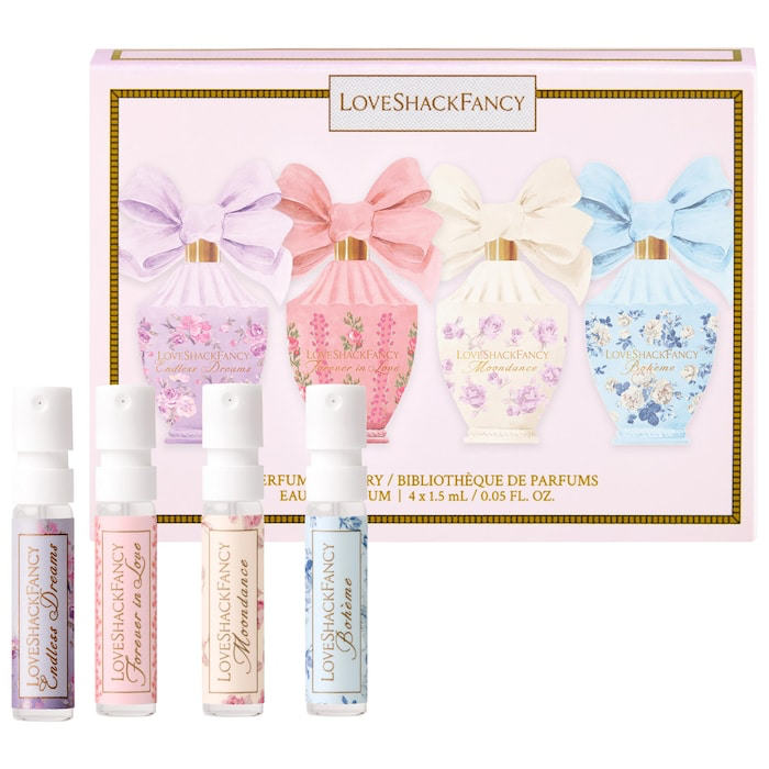 LoveShackFancy  Perfume Library Eau de Parfum Discovery Set