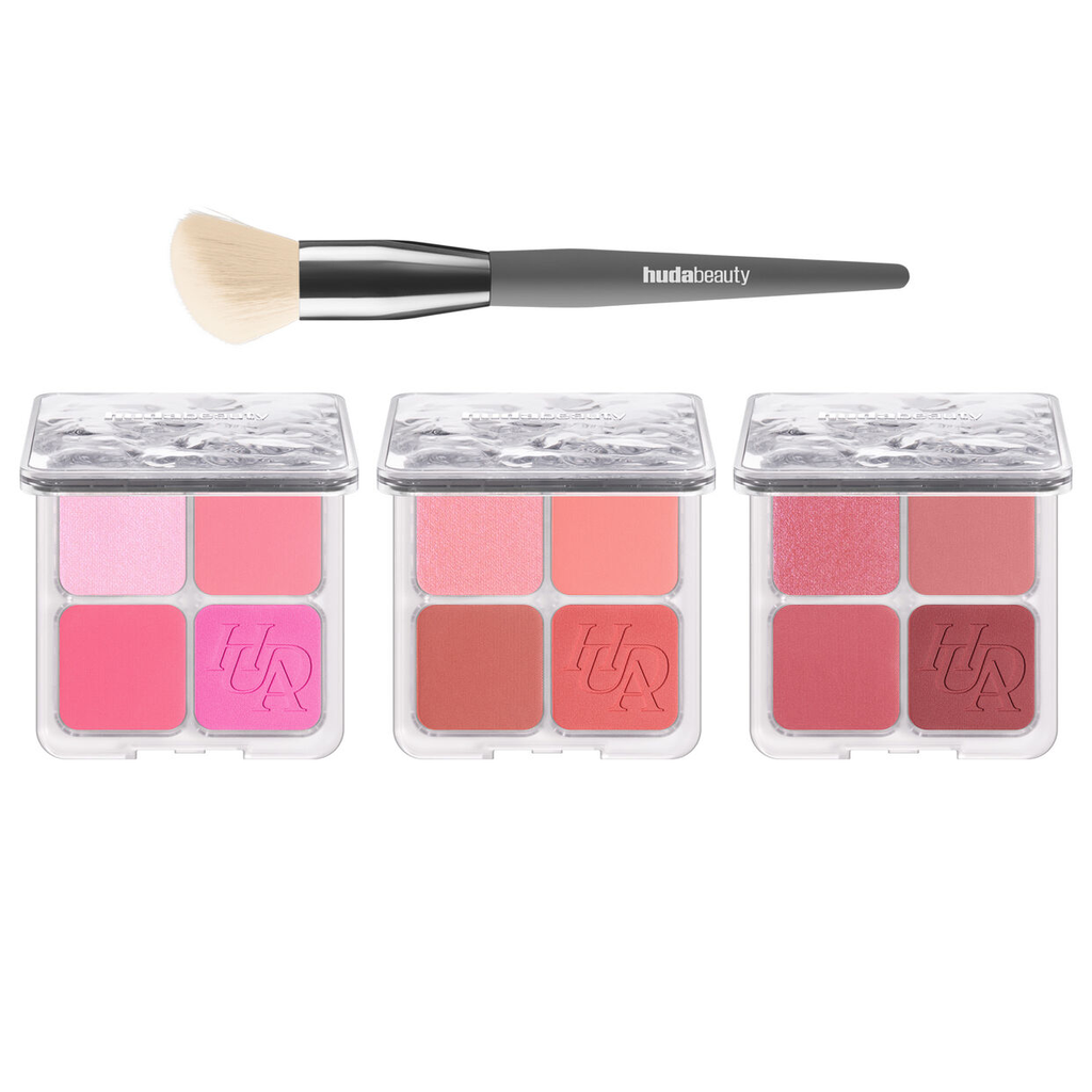 Huda beauty Ethereal Blush Trio & Brush Kit