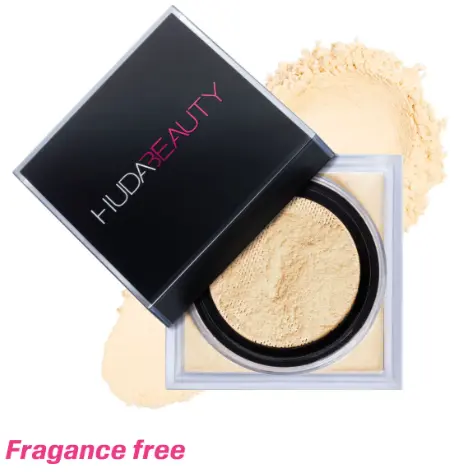 HUDA beauty Easy Bake Fragrance Free Loose Baking and Setting Powder