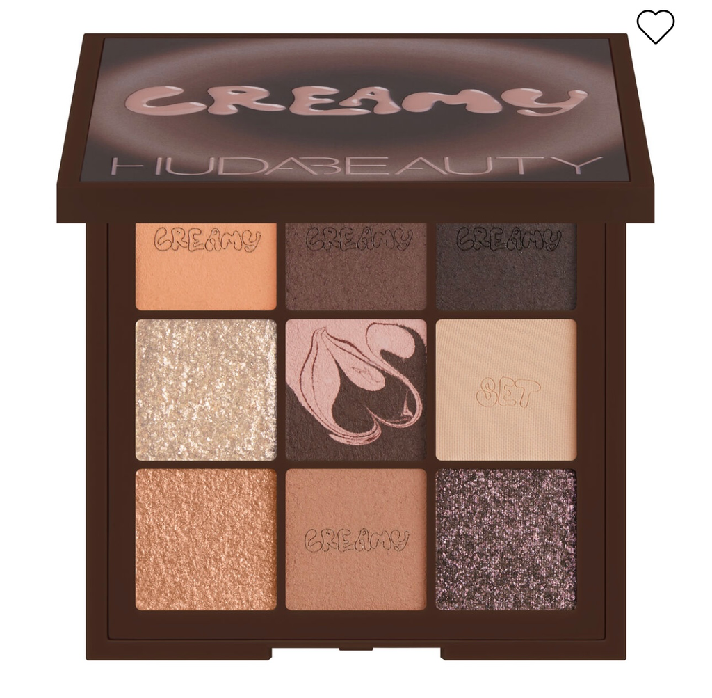 Huda beauty Neutral Brown Creamy Obsessions Eyeshadow Palette