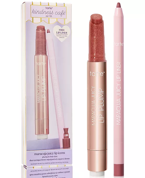 Tarte 2-Pc. Maracuja Juicy Lip Icons Plump & Liner Set - Rosy Mauve
