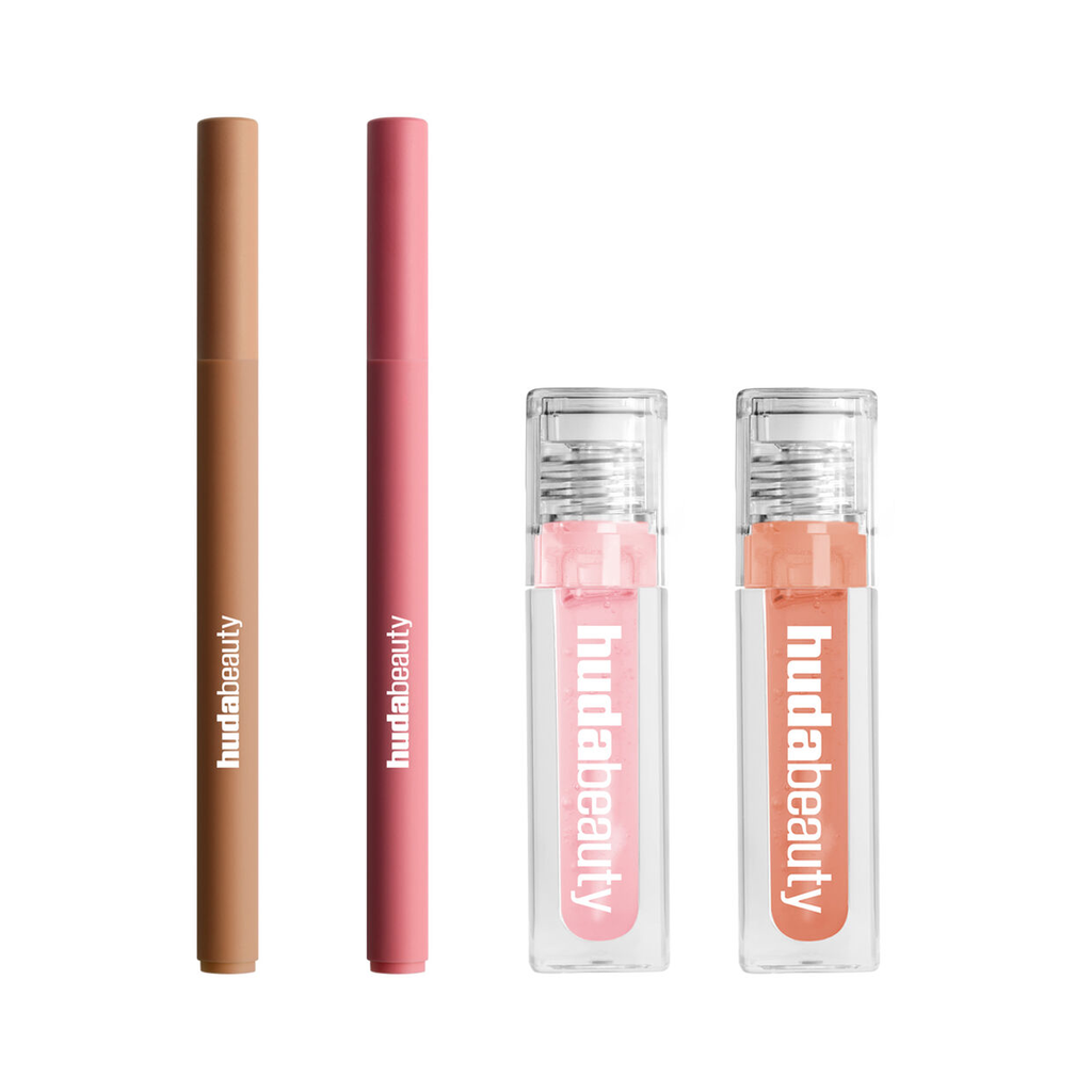 HUDA beauty Lip Stain & Oil Kit