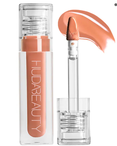 Huda beauty Faux Filler Shiny Non-Sticky Lip Gloss