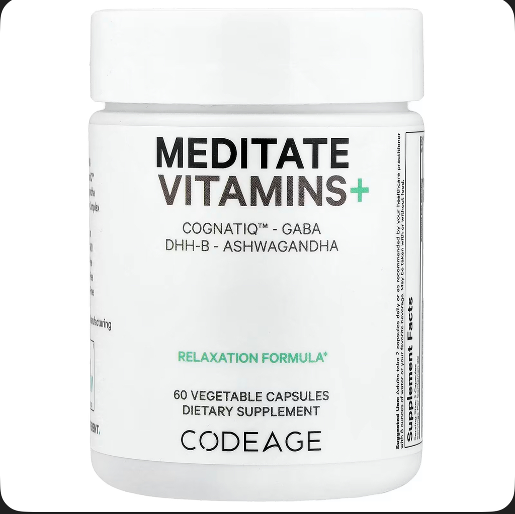 Codeage Meditate Vitamins+, 60 Capsules
