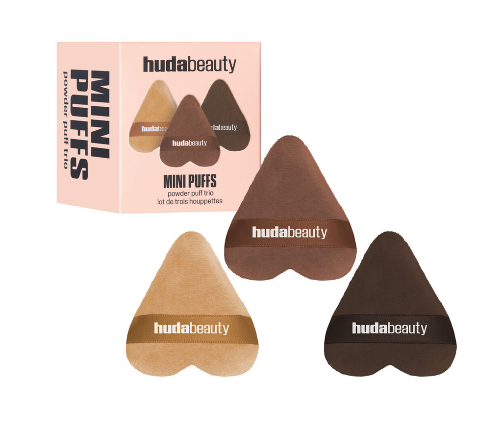 Huda beauty Mini Puffs Powder Puff Trio