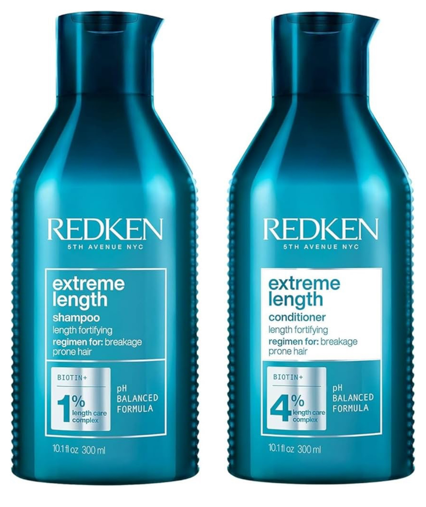 Redken Extreme Length Biotin Shampoo & Conditioner Set For Longer Hair