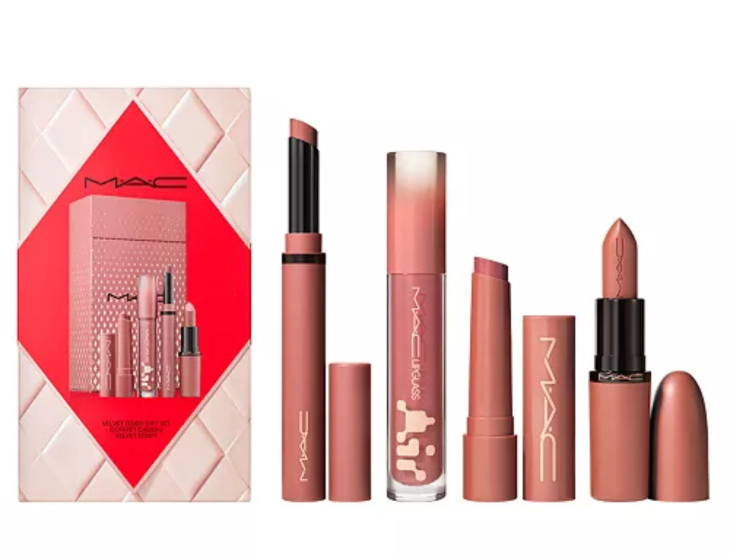 MAC Totally Teddy Lip 4-Pc. Kit