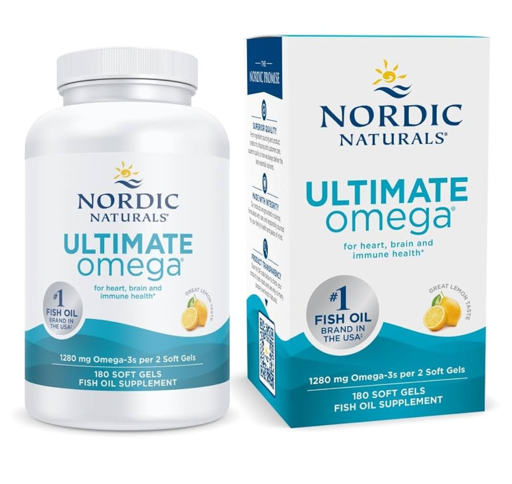 Nordic Naturals Ultimate Omega, Lemon Flavor Flavor 