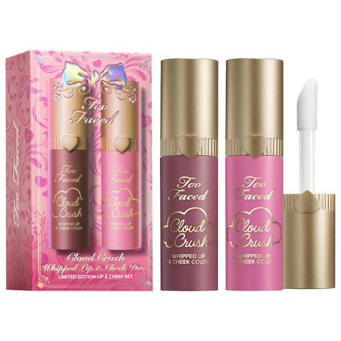 Too Faced  Cloud Crush Whipped Lip & Cheek Duo Makeup Gift Set