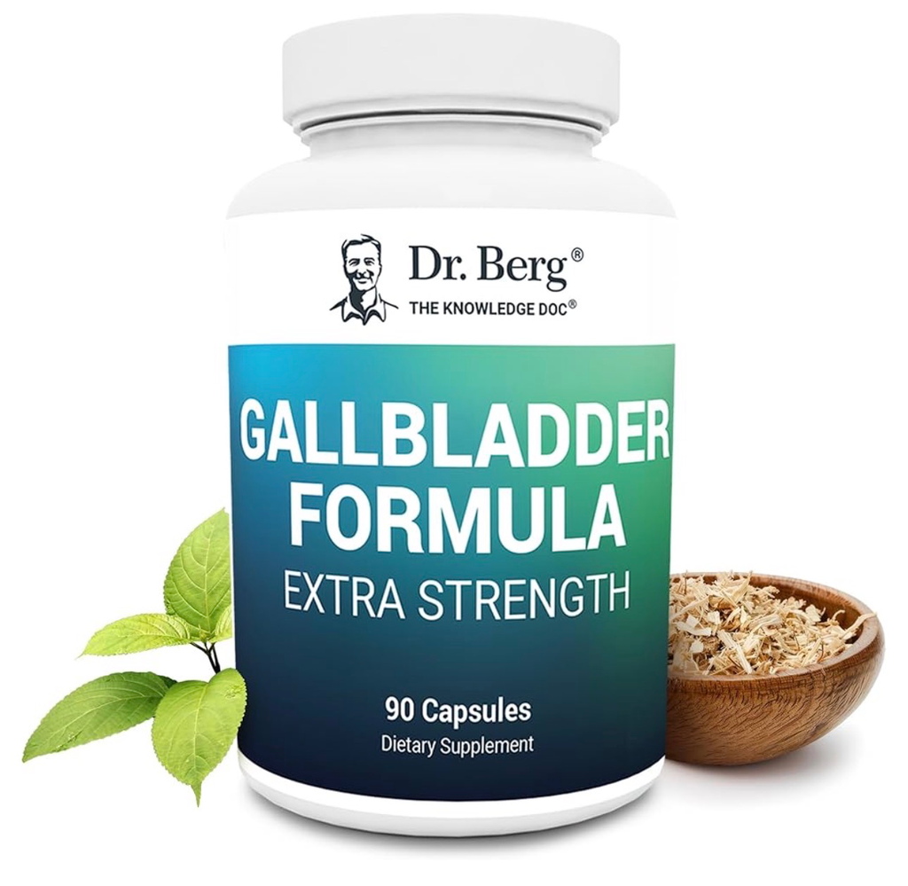 Dr. Berg Gallbladder Formula Extra Strength - with Ox Bile Powder and Conjugated Bile Acid