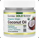 California Gold Nutrition Superfoods, Cold Pressed Organic Virgin Coconut Oil