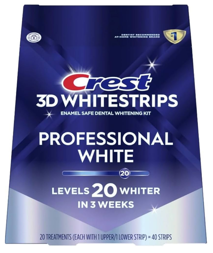 Crest 3D No Slip Whitestrips Professional Effects Teeth Whitening 