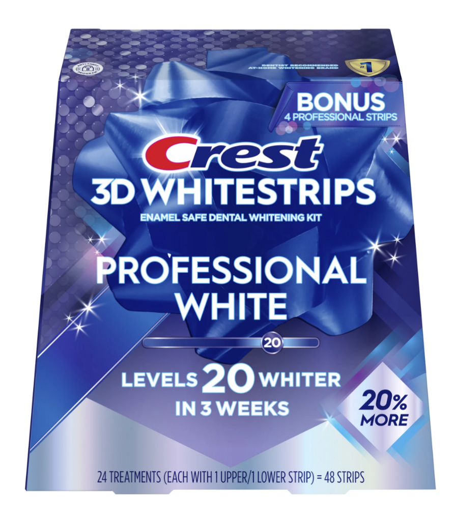 Crest 3D No Slip Whitestrips Professional Effects Teeth Whitening 