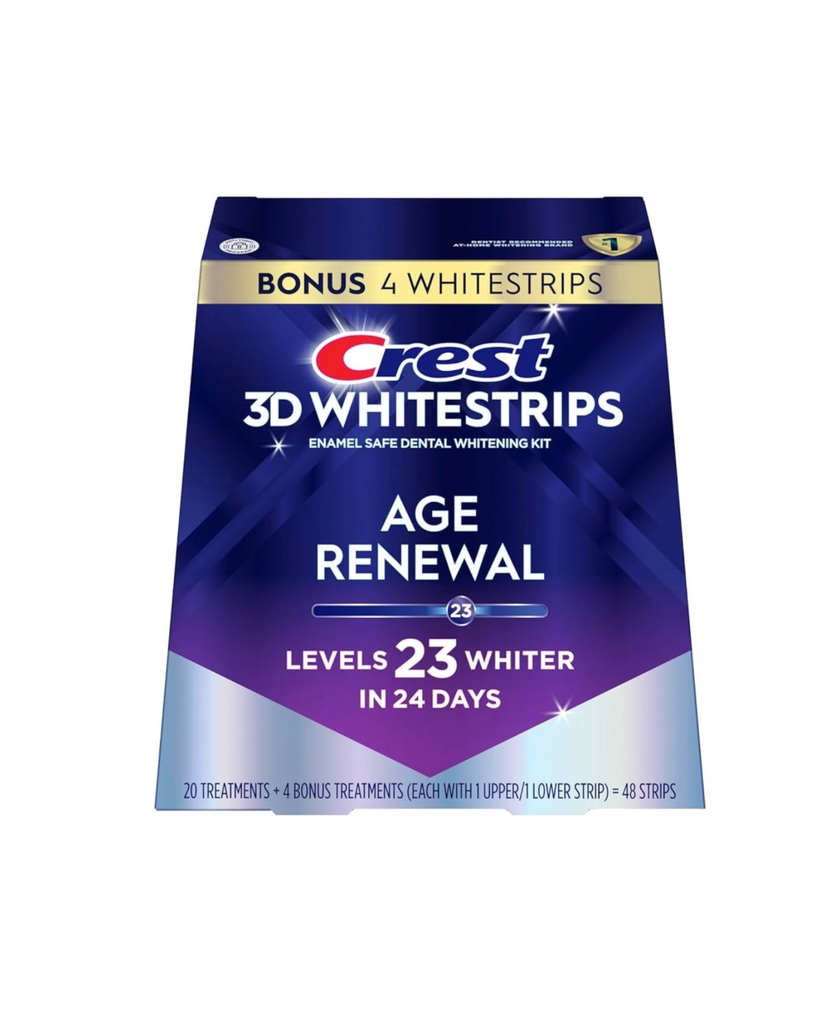 Crest 3D Whitestrips Age Renewal Teeth Levels 23