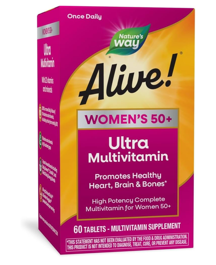 Nature's Way Alive! Women's 50+ Ultra  Ultra Potency Complete Multivitamin