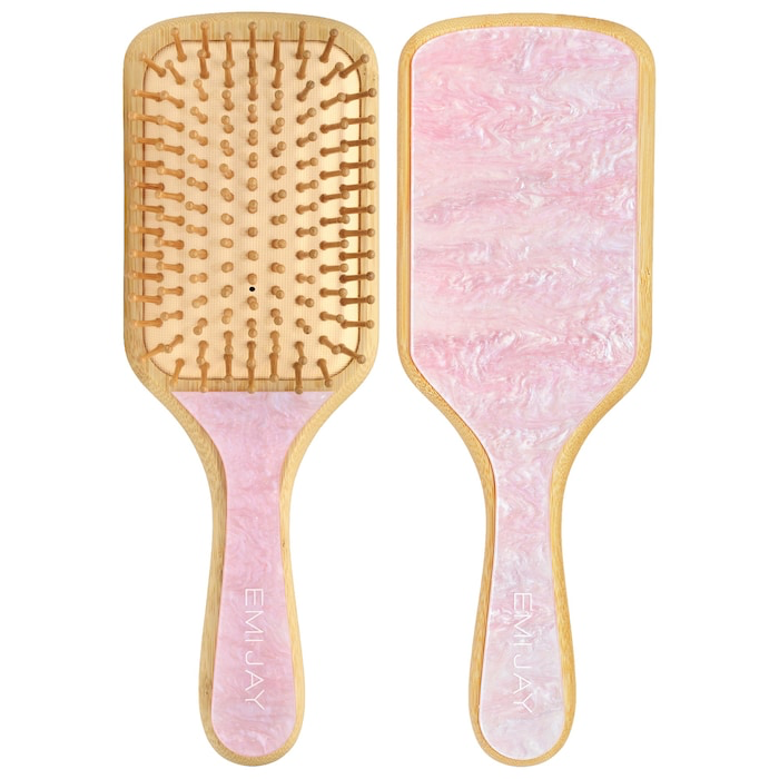 Emi Jay  Bamboo Paddle Hair Brush in Pink Sugar