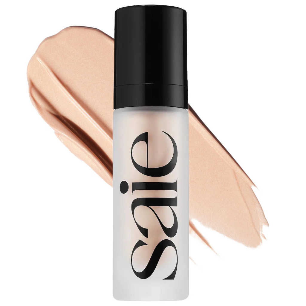 Saie  Glowy Super Gel Lightweight Dewy Multipurpose Illuminator (Warmglow, Full)