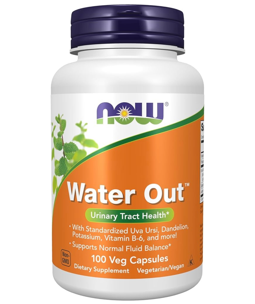 NOW Foods Water Out With Standardized Uva Ursi